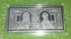 4 OZ $1 EDUCATIONAL SERIES FEDERAL BANKNOTE SILVER PLATED BAR - 2
