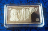 $2 AUSTRALIA CURRENCY GOLD PLATED COPPER ART BAR - 2