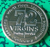 Army 72 Virgins Dating Service #S3237K Military Challenge Coin Award