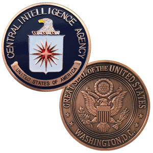 CIA Central Intelligence Agency Cpr #5006 Government Challenge Coin Award