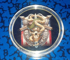 Army Special Forces De Oppresso Liber Colorized #C199B Military Honor Challenge Coin Award