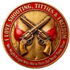 Old Bastards Shooting Club Lifetime Member #S8230K Novelty Challenge Coin Award