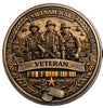 Vietnam War Veteran Honor Courage Sacrifice #S8210K Military Honor Challenge Coin Award