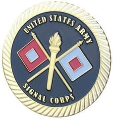 Army Signal Corps #C1438B Military Honor Challenge Coin Award