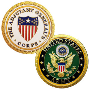 Army Adjutant General Corps #C1517B Military Honor Challenge Coin Award