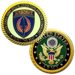 Army Airborne Special Operations Aviation Command #C1522B Military Honor Challenge Coin Award