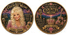 Dolly Parton Queen of Country Music Icon Tribute Memorial #SDPSetK Novelty Challenge Coin Award (Set of 6 Different)
