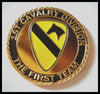 Army 1st Cavalry #C1067B Military Honor Challenge Coin Award