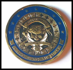 Air Force Security Police St Michael The Archangel #S3131K Military Honor Challenge Coin Award