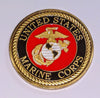Marine Corps Gunnery Sergeant Rank #C1490B Military Honor Challenge Coin Award