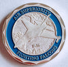 Air Force F-16 Fighting Falcons Air Superiority #S3047K Military Honor Challenge Coin Award