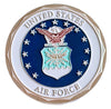 Air Force Rank Senior Master Sergeant #S8199K Military Challenge Honor Coin