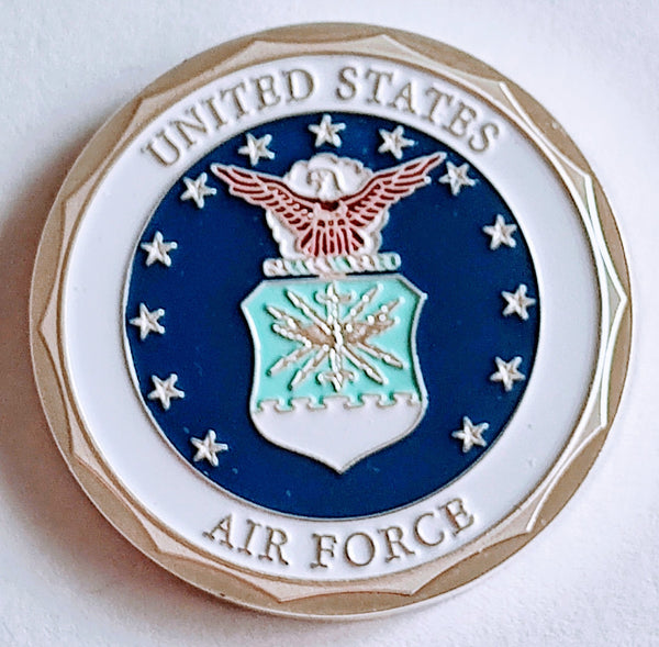 Air Force Rank Senior Master Sergeant #S8199K Military Challenge Honor Coin