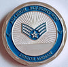 AIR FORCE RANK SENIOR AIRMAN #S3016K COLORIZED ART ROUND