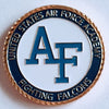 Air Force Academy AF Fighting Falcons #S3050K Military Honor Challenge Coin Award