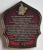 Firefighter Prayer Heroes are Made #S3053K Government Honor Challenge Coin Award