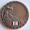 Operation Enduring Freedom Afghanistan Veteran #S3040K Military Honor Challenge Coin Award