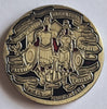 Armor of God Standing Firm in Faith #S3041K Religious Honor Challenge Coin Award