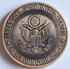 FBI Federal Bureau of Investigation Bronzed Color #C5043B Law Enforcement Government Honor Challenge Coin Award