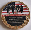Firefighter Thank You for Your Service God Bless #S3043K Government Honor Challenge Coin Award