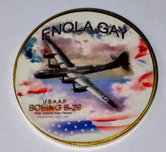 Enola Gay B-29 Aircraft #C224B Military Honor Challenge Coin Award…