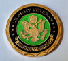 Army Veteran Proudly Served - This We'll Defend - Duty Honor Country #S3091K Military Honor Challenge Coin Award