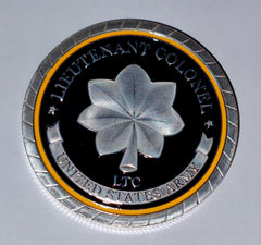 Army Lieutenant Colonel Rank #C1495B Military Honor Challenge Coin Award…