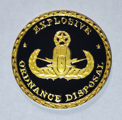 Army EOD Explosive Ordnance Disposal Team #C1505B Military Honor Challenge Coin Award