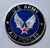 Army Air Forces B-25 Bomber Slvr #C1504B Military Honor Challenge Coin Award