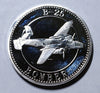 Army Air Forces B-25 Bomber Slvr #C1504B Military Honor Challenge Coin Award