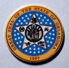 Oklahoma State Seal #CBXB360B Honor Challenge Coin Award