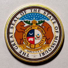 Missouri State Seal #CBXB371B Honor Challenge Coin Award