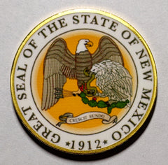 New Mexico State Seal #CBXB365B Honor Challenge Coin Award