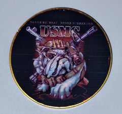 Marine Corps Devil Dogs  #C634B Military Honor Challenge Coin Award