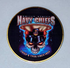 Navy Chiefs Tried And True #C239B Military Honor Challenge Coin Award