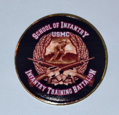Marine Corps School Of Infantry Training Battalion #C642B Military Honor Challenge Coin Award