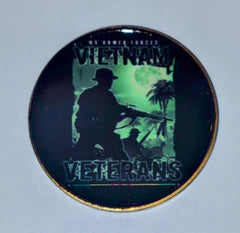 Marine Corps Vietnam Veteran Nightvision #CF13B Military Honor Challenge Coin Award