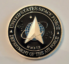 Air Force Space Force Space Command #S3248K Military Honor Challenge Coin Award