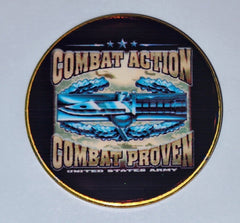 Army Combat Action Combat Proven #C237B Military Honor Challenge Coin Award