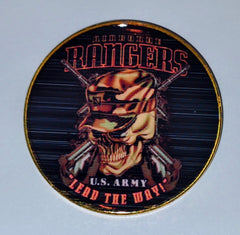 Army Rangers Lead The Way #C195-RB Military Honor Challenge Coin Award