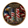 Patriot Day Never Forget 9/11 Honor The Heroes #S8160K Military Honor Challenge Coin Award