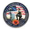 Veterans Day Honor Duty Sacrifice #S8162K Military Honor Challenge Coin Award