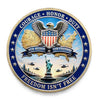Answered The Call - Defended Freedom - For Honor and Country #S8164K Military Honor Challenge Coin Award