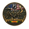 Vietnam Veteran POW MIA Never Forgotten - All Gave Some Some Gave All #S8156K Military Honor Challenge Coin Award