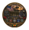 Vietnam Veteran POW MIA Never Forgotten - All Gave Some Some Gave All #S8156K Military Honor Challenge Coin Award