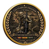 Vietnam Veteran POW MIA Never Forgotten - All Gave Some Some Gave All #S8157K Military Honor Challenge Coin Award
