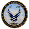 Air Force Departments Excellence In All We Do #S8220K Military Honor Challenge Coin Award