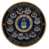 Air Force Departments Excellence In All We Do #S8220K Military Honor Challenge Coin Award