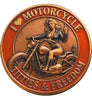 Old Bastards Motorcycle Club Lifetime Member #S8205K Novelty Challenge Coin Award