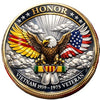 Vietnam Veteran Heroic Courage #S8198K Military Honor Challenge Coin Award